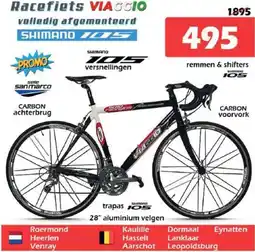 iTEK Racefiets VIAGGIO volledig afgemonteerd aanbieding