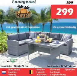 iTEK Loungeset aanbieding
