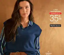 Damart Pull sans manches aanbieding