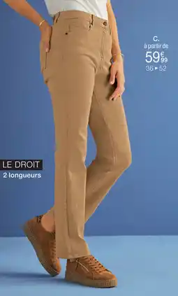 Damart Jean coupe droite aanbieding