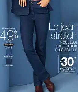 Damart Jean 5 poches aanbieding
