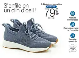 Damart Baskets chaussettes aanbieding