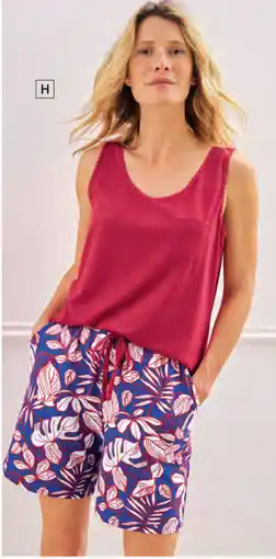 Damart Pyjashort aanbieding