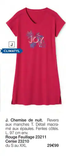 Damart Chemise de nuit aanbieding