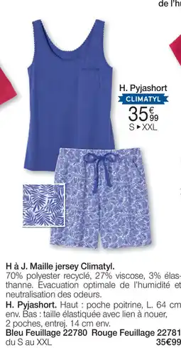 Damart Pyjashort aanbieding
