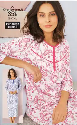 Damart Chemise de nuit aanbieding