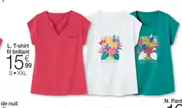 Damart T-shirt fil brillant aanbieding