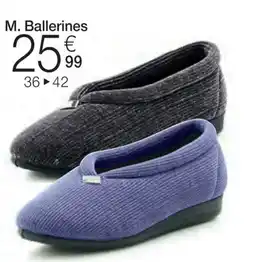 Damart Ballerines aanbieding