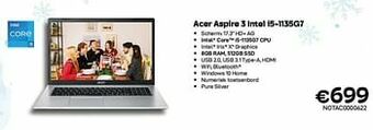 CompuDeals Acer aspire 3 intel i5-1135g7 aanbieding