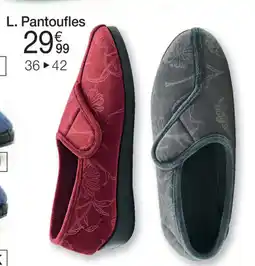 Damart Pantoufles aanbieding