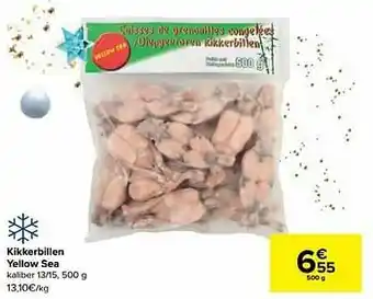 Carrefour Market Kikkerbillen yellow sea aanbieding