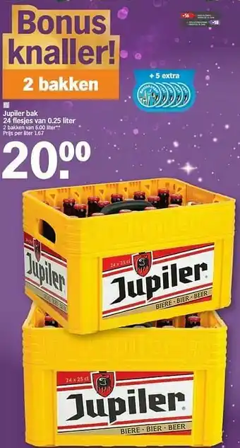 Albert Heijn Jupiler bak aanbieding