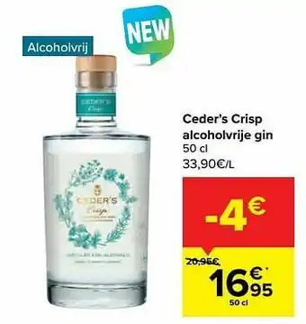 Ceder’s crisp alcoholvrije gin