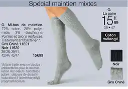 Damart La paire Spécial maintien mixtes aanbieding
