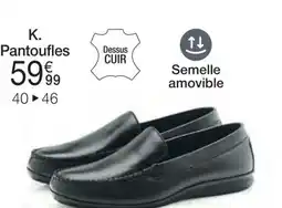 Damart Pantoufles aanbieding