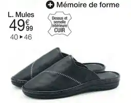 Damart Mules aanbieding