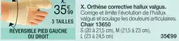 Damart Orthèse corrective hallux valgus aanbieding