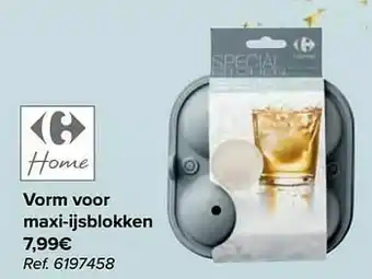 Vorm voor maxi-ijsblokken
