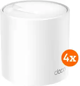 Coolblue TP-Link Deco X60 4-Pack aanbieding