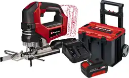 Coolblue Einhell TP-JS 18/135 Li BL Solo 4,0 Ah Accu E-Case L Starterspakket aanbieding