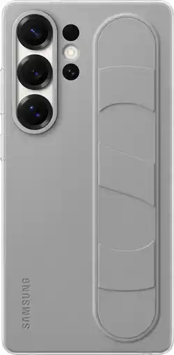 Coolblue Samsung S25 Ultra Standing Grip Back Cover Grijs aanbieding
