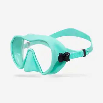 Decathlon Duikbril Maxlux S ijsblauw aanbieding