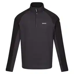 Decathlon Heren Elson II Lichtgewicht Fleece (As/Zwart) aanbieding