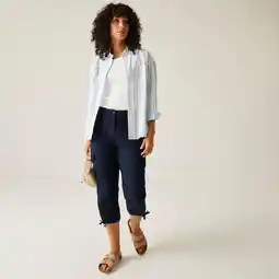 Decathlon Broek Hiking Dames Shorebella Capri aanbieding
