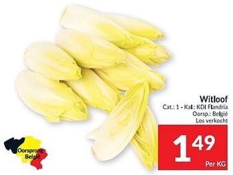 Intermarché Witloof aanbieding
