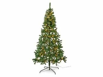 Lidl Livarno Home Kunstkerstboom met ledverlichting, hoogte 210 cm aanbieding