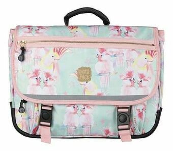 Pick & Pack boekentas Unicorn Birds Soft Green 39 cm