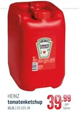 Horeca totaal Heinz tomatenketchup aanbieding