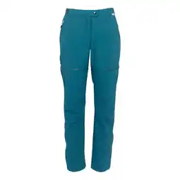 Decathlon Dames Mountain afritsbroek (Marokkaans blauw) aanbieding