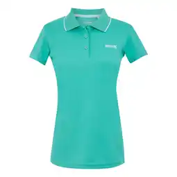 Decathlon Dames Maverick V Polo Shirt (Turquoise/Icy Morn) aanbieding