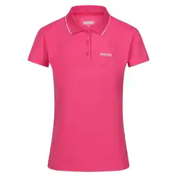 Decathlon Dames Maverick V Polo Shirt (Flamingo Roze) aanbieding