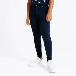 Decathlon Paardrijbroek voor kinderen Magic blauw aanbieding