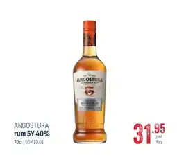 Horeca totaal Angostura rum 5y 40% aanbieding