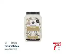 Horeca totaal Med cuisine natural tahini aanbieding