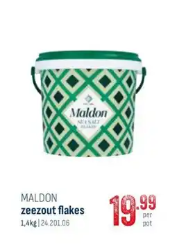 Horeca totaal Maldon zeezout flakes aanbieding