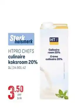 Horeca totaal Htpro chefs culinaire koksroom 20% aanbieding