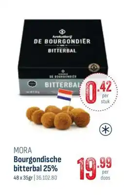 Horeca totaal Mora bourgondische bitterbal 25% aanbieding