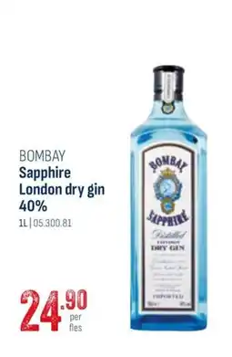 Horeca totaal Bombay sapphire london dry gin 40% aanbieding