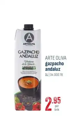 Horeca totaal Arte oliva gazpacho andaluz aanbieding