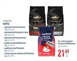 Horeca totaal Lavazza koffie aanbieding