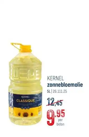 Horeca totaal Kernel zonnebloemolie aanbieding