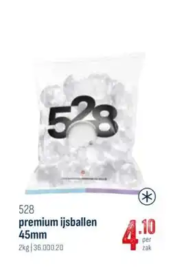 Horeca totaal 528 premium ijsballen 45mm aanbieding