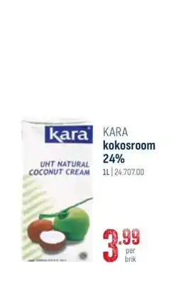 Horeca totaal Kara kokosroom 24% aanbieding