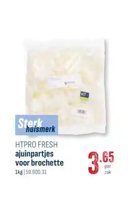 Horeca totaal HTPRO FRESH ajuinpartjes voor brochette aanbieding