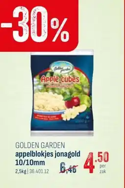 Horeca totaal Golden garden appelblokjes jonagold 10/10mm aanbieding