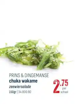 Horeca totaal Prins & dingemanse chuka wakame aanbieding